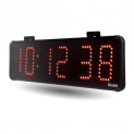 ballwurfgeschützte LED-Digitaluhr HMS 10